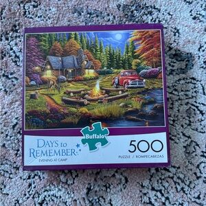 Buffalo 500 piece fall / autumn puzzle